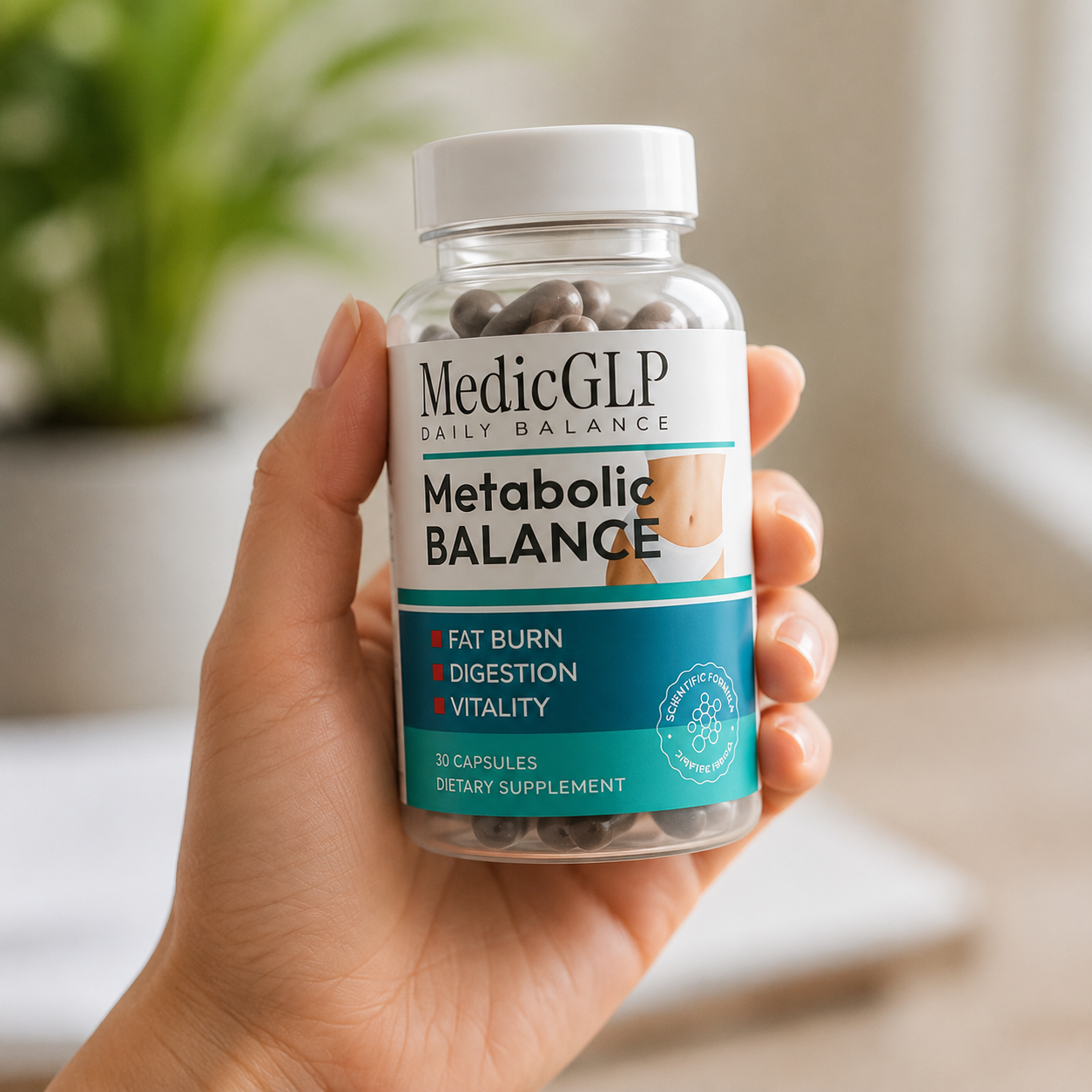 MedicGLP™ Flacon Officiel - Complément Minceur Naturel